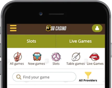 Bob Casino Mobile App